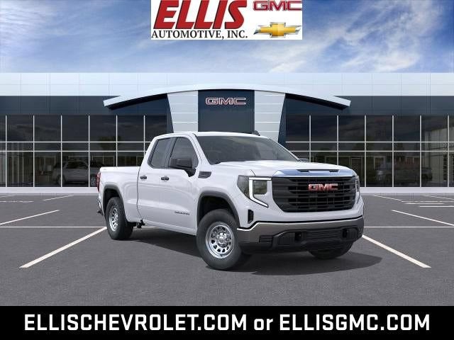 2026 GMC Sierra 1500 Pro in Summit White — front three-quarter view